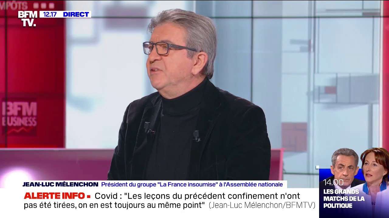 Covid-19: pour Jean-Luc Mélenchon, "les salles...