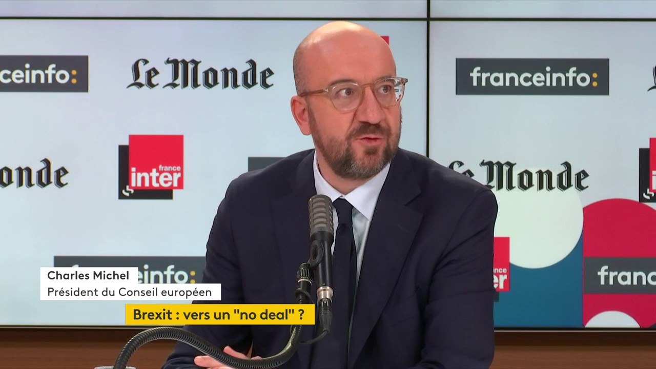 Charles Michel : "Il est de l'intérêt de l'Union européenne de garder des relations très étroites, très amicales, avec le Royaume-Uni."