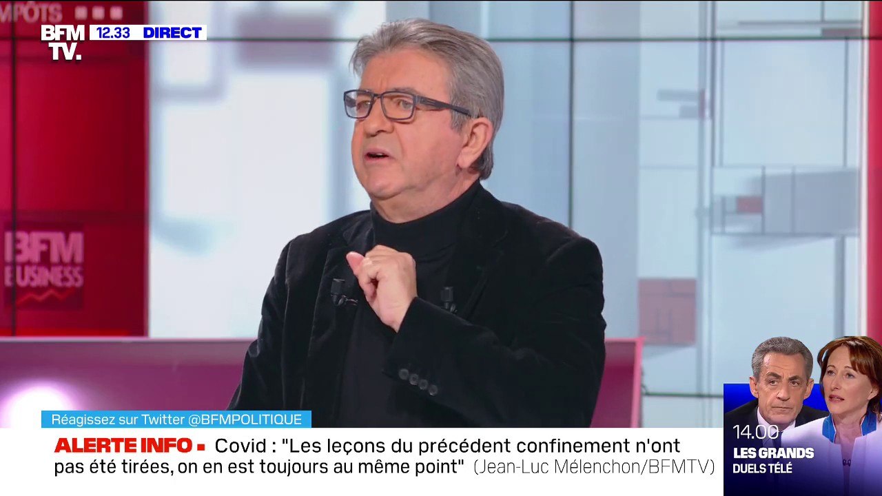 Jean-Luc Mélenchon: "Le pays est menacé d'une vague gigantesque de pauvreté, dans laquelle il est déjà entré"