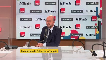 Charles Michel : "Depuis octobre, nous avons constaté des rhétoriques hostiles de la part du président Erdogan et la poursuite d'actions unilatérales. Ce jeu du chat et de la souris doit cesser, des sanctions ont été décidées."