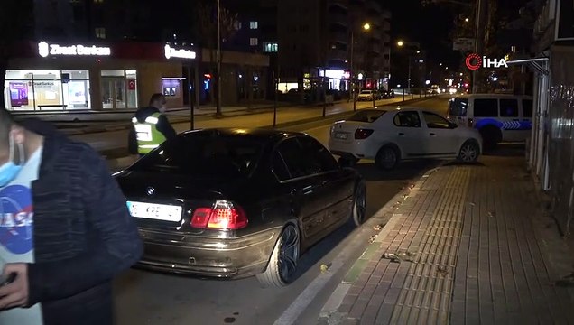Alkollü gencin kokoreç sevdası karakolda bitti...Kısıtlamada alkollü yakalandı, izin belgesi iptal edildi