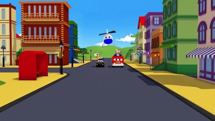 La Super Patrouille -  La grue manquante - La Ville des Voitures   Dessin animé pour enfants