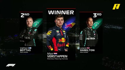 الترتيب النهائي لسباق جائزة أبو ظبي الكبرى