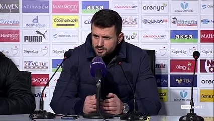 ERZURUM - Büyükşehir Belediye Erzurumspor-Gençlerbirliği maçının ardından