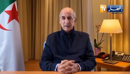 "رئيس الجمهورية : " ‏الحمد لله على العافية بعد الابتلاء