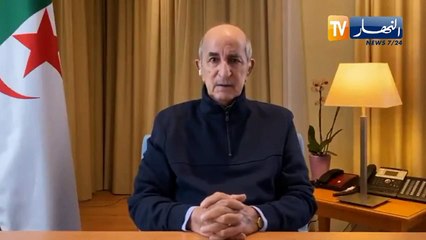 "رئيس الجمهورية  : " الشكر لكل من ساهم في نقص عدد الإصابات بكورونا