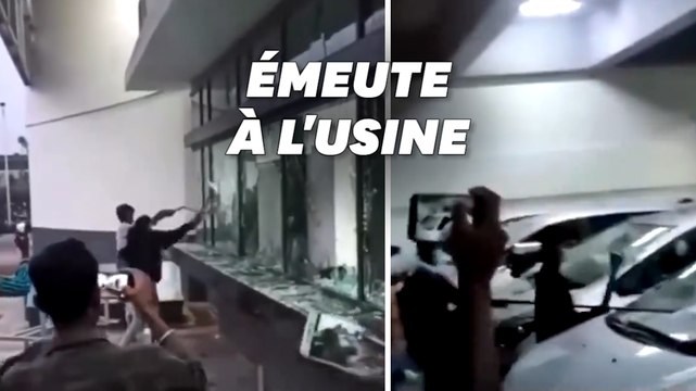 En Inde, des ouvriers saccagent une usine d'iPhones pour dénoncer leur exploitation