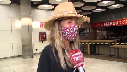 María Pombo aclara que aún no está de parto