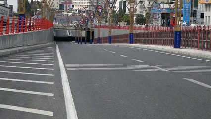 Kısıtlamanın ikinci gününde de sessizlik hakim