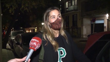 María Pombo aclara que aún no está de parto