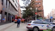 Hallan el cuerpo sin vida de una persona tras un incendio en Bilbao