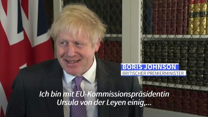 Johnson: Bei Brexit-Verhandlungen "noch sehr weit auseinander"