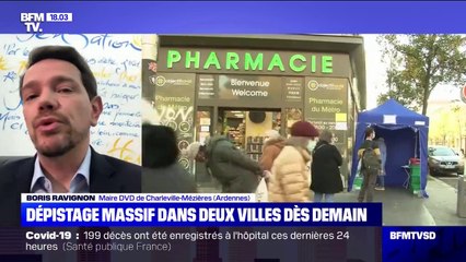 Dépistage massif: le maire de Charleville-Mézières estime qu'"il faut permettre aux gens de s'isoler"