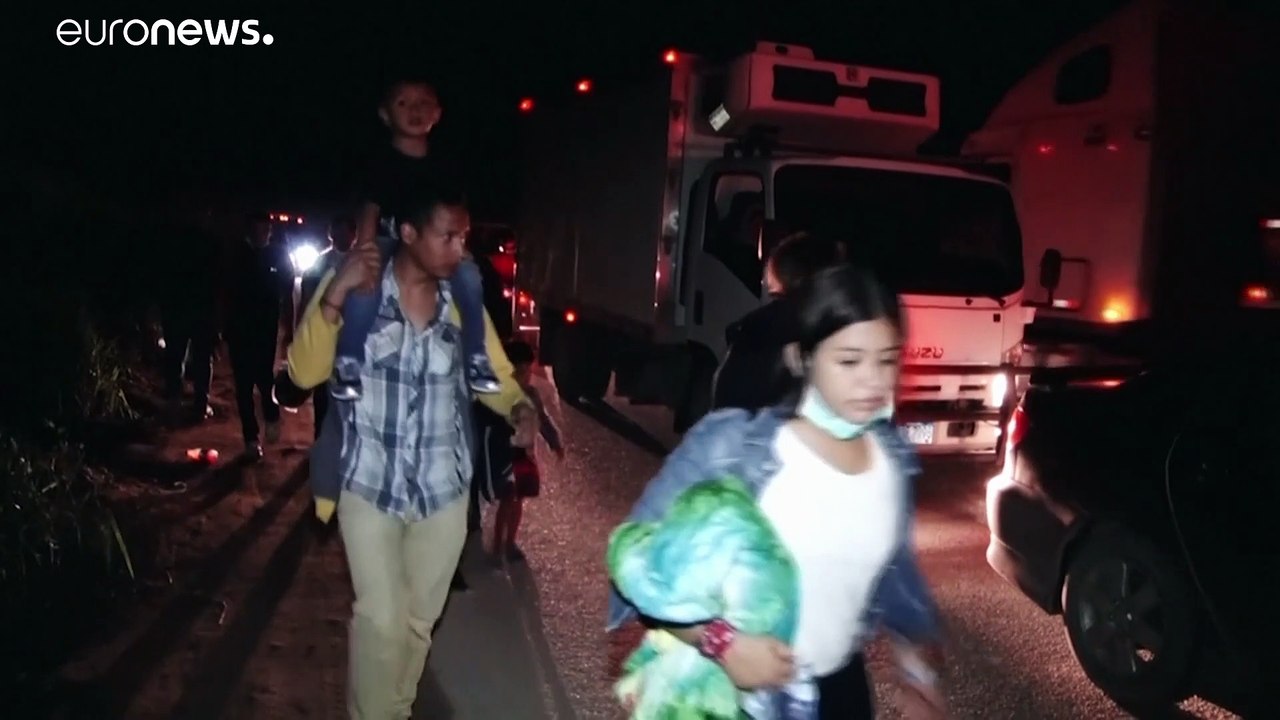 Honduras: Migrantenkarwane versucht, in die USA zu gelangen