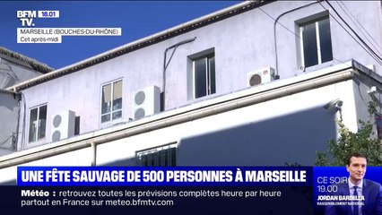 500 personnes réunies dans une fête sauvage à Marseille samedi soir