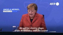 Non-essential shops to close in Germany: Merkel