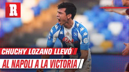 Hirving Lozano marcó un gol y dió una asistencia para el triunfo del Napoli