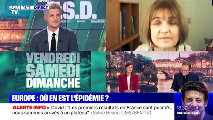 Sylvie Briand: "Les premiers résultats en France sont positifs, on est arrivé à un plateau" - 13/12