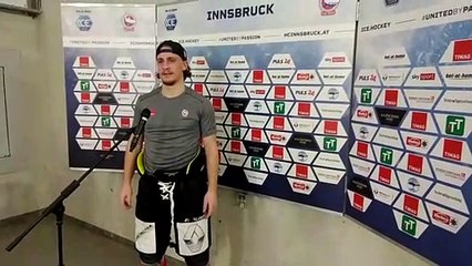Christof Kromp nach dem Spiel gegen Villach