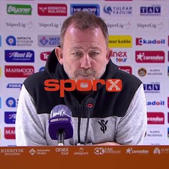 Sergen Yalçın: "Bir takımın kaderiyle oynamak bu kadar kolay mı?"