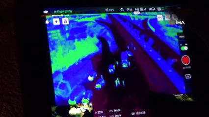 Termal kameralı, drone destekli uygulama