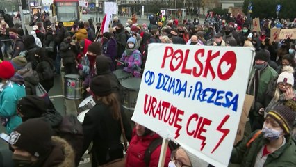 "Wie vor 39 Jahren" - Protest gegen Regierung in Polen