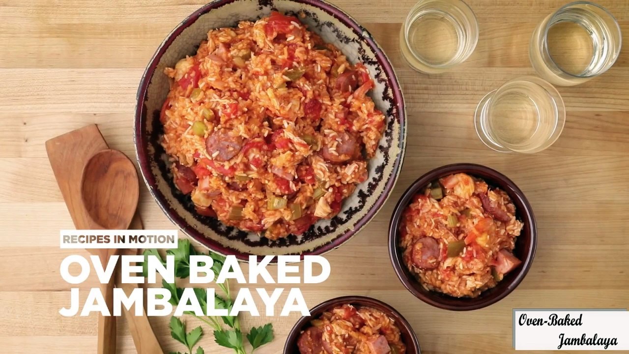 Oven-Baked Jambalaya Recipe - An Easy Fun Cajun Dish