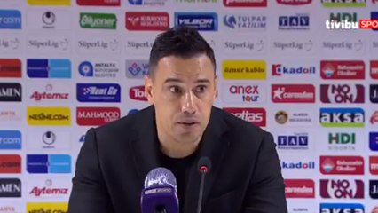 Alanyaspor Teknik Direktörü Çağdaş Atan'dan basın toplantısından ilginç soru