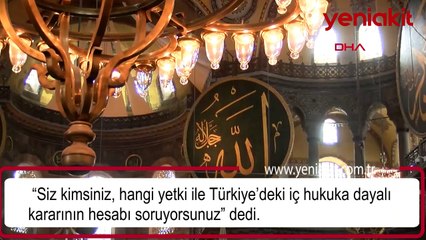 Ermeni vekile ‘Ayasofya’ tepkisi