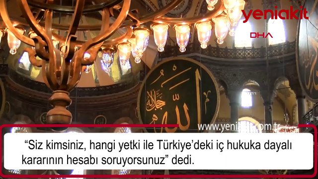 Ermeni vekile ‘Ayasofya’ tepkisi