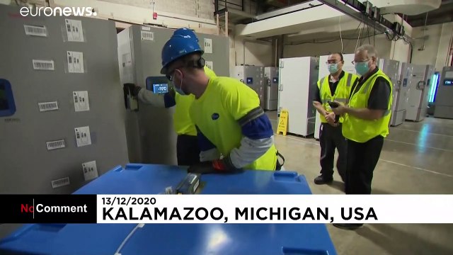 Pfizer começa a distribuir vacinas contra a Covid-19