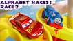 2nd Alphabet Funny Funlings Race with Hot Wheels Cars and Disney Pixar Cars 2 Lightning McQueen in this Learn English Family Friendly Full Episode English Toy Story for Kids from a Kid Friendly Family Channel