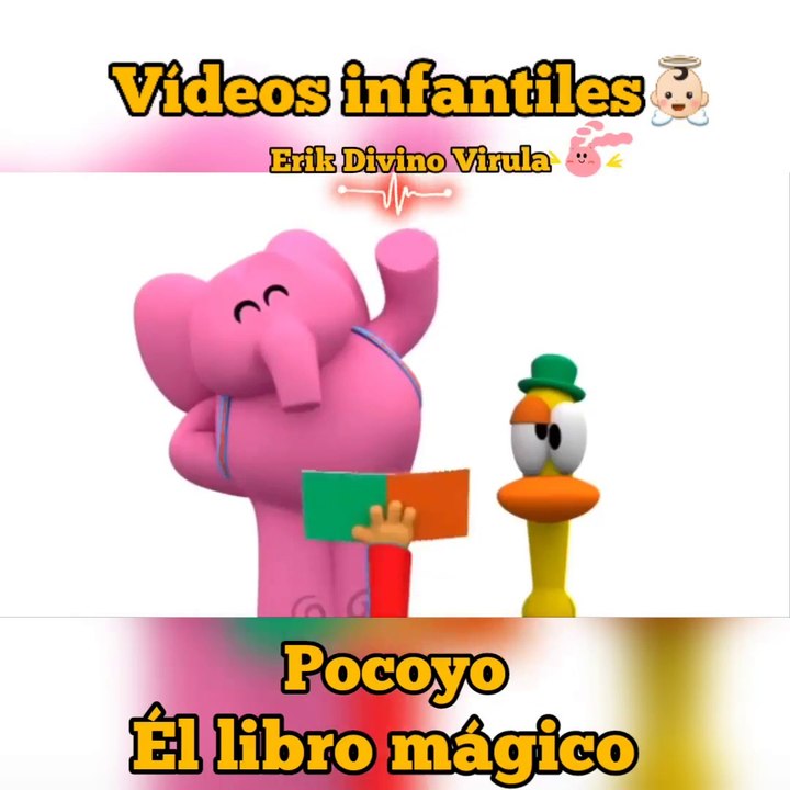 Pocoyo Él libro mágico