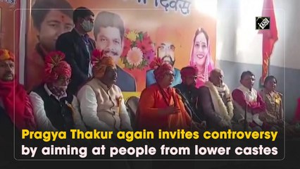 'Shudras feel bad on being called Shudras': Pragya Thakur courts controversy with caste remarks