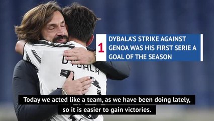 Dybala breaking goal drought ‘freed himself psychologically’ - Pirlo
