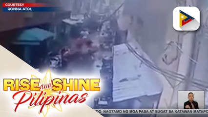 Pananakit sa isang babae sa Maynila, nakuhanan sa CCTV