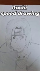 Drawing itachi (speed drawing)