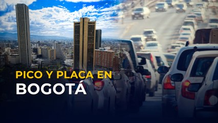 Bogotá: ¿Se mantendrá el Pico y Placa durante diciembre en la capital?
