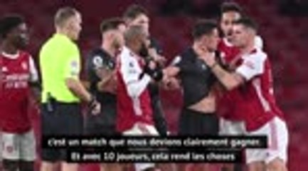 12e j. - Arteta : "Xhaka a dépassé les limites"
