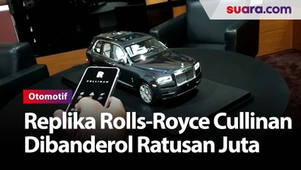 Serunya Model Rolls-Royce Cullinan 1:8
