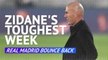 Zidane passes toughest week in Madrid