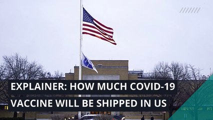 EXPLAINER: How much COVID-19 vaccine will be shipped in US, and other top stories in politics from December 14, 2020.