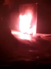 ग्राम बेटियापुर में चाय बनाते समय गैस सिलेंडर में लगी आग, घर का सामान जलकर हुआ नष्ट