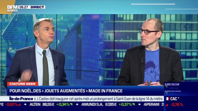 Culture Geek : Pour Noël, des jouets augmentés Made in France, par Anthony Morel - 14/12