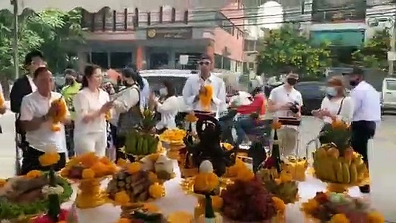 บรรยากาศบวงสรวง ภาพยนตร์ “พี่นาค3” แสดงนำโดย ‘เ...