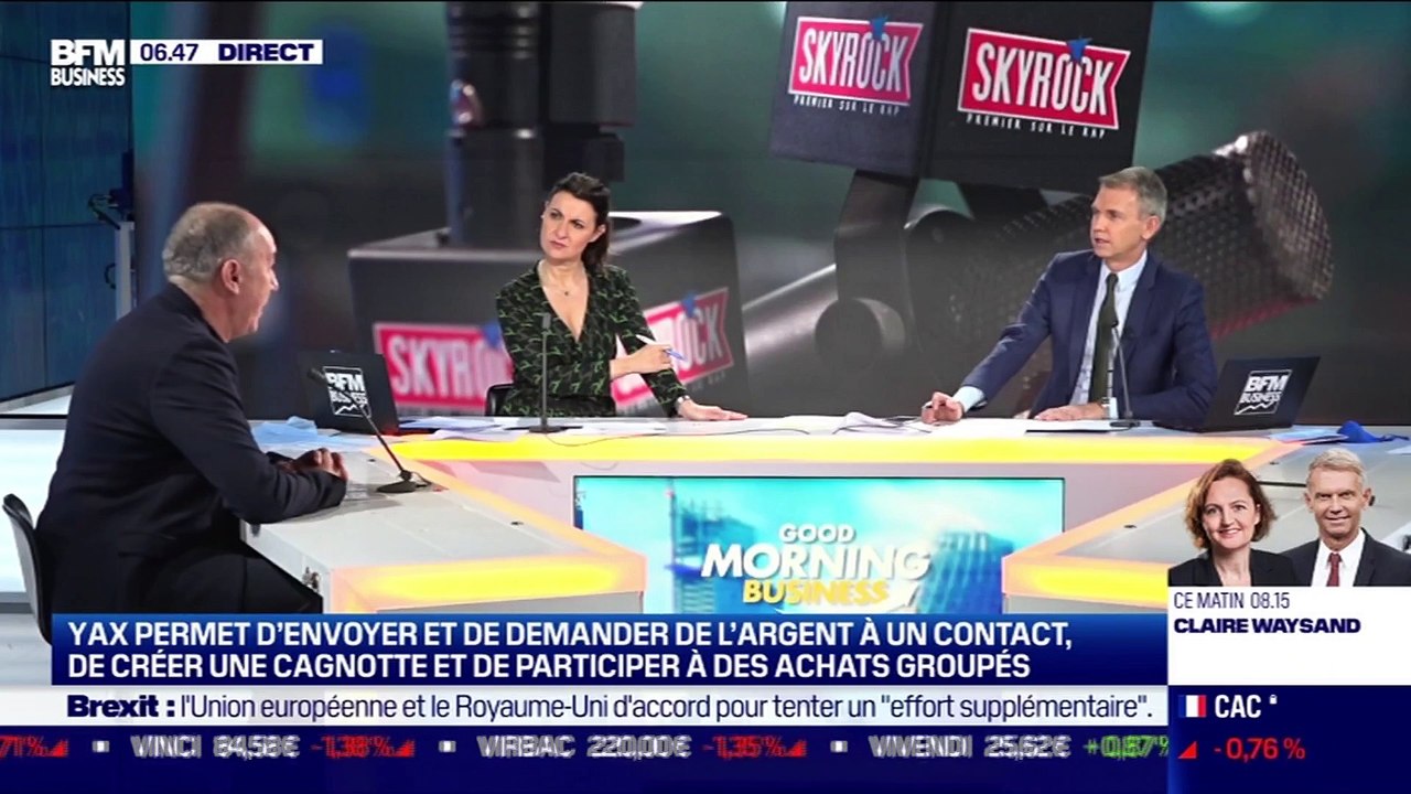 Pierre Bellanger (Skyrock) : Yax permet d'envoyer et de demander de l'argent à un contact - 14/12