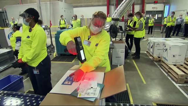 Jour J pour le lancement de la campagne de vaccination contre le Covid-19 aux États-Unis