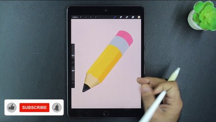 Pencil Procreate Digital Illustration art  #design #tutorial for #digital #drawing #howto