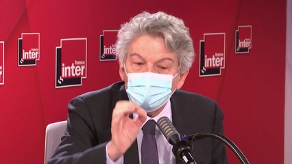 Brexit : "Ce sont les Britanniques qui ont quitté l'Europe. Ils veulent maintenant revenir sur le marché. Ils sont les bienvenus, il faut juste qu'ils acceptent nos règles, toutes nous règles", dit Thierry Breton