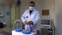 İZMİR - İzmir'de doktorlar, Kovid-19 hastalarından bulaş riskini azaltan sistem geliştirdi